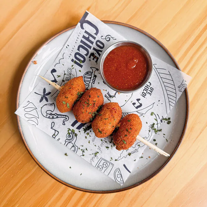 Croquetas cubanas — Oye Chico, comida cubana