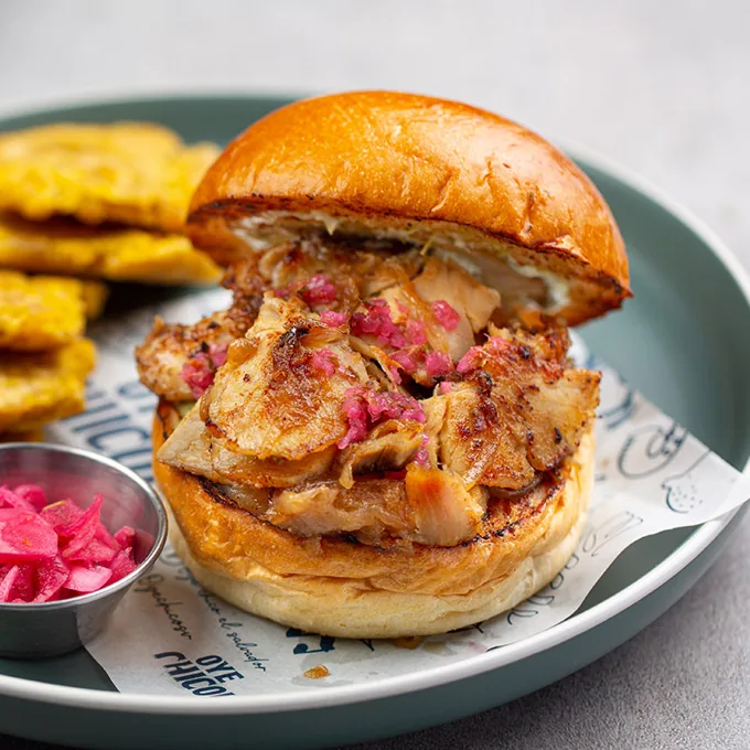 Pan con lechón — Oye Chico, comida cubana