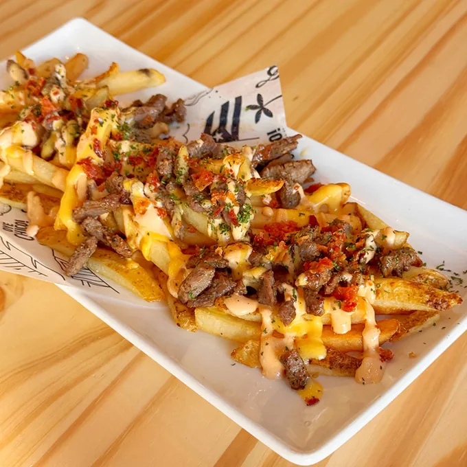 Steak and fries — Oye Chico, comida cubana